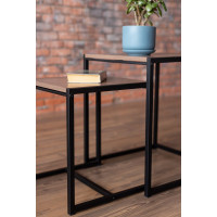 Журнальный столик ТИТАН МЕТА Терса, ясень шимо темный 4670026244113