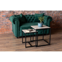 Журнальный столик ТИТАН МЕТА Терса, ясень шимо светлый 4670026244120