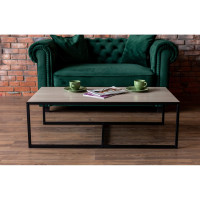 Журнальный столик ТИТАН МЕТА Сомба, ясень шимо светлый 4670026244083