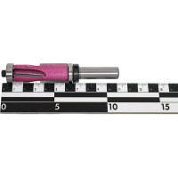 Фреза обгонная двунаправленный рез (19x50x110 мм; Z2; хв-к 12 мм; верхний + нижний подшипник) PROCUT 151202CP