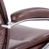 Кресло UTFC CH-701 Куба В хром ХДП Ср R-0469 каштан ДККуба10