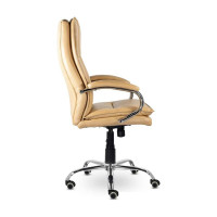 Кресло UTFC CH-701 Куба В хром ХДП Ср R-0462 кофейный двухтонка ДККуба07