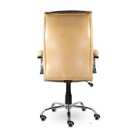 Кресло UTFC CH-701 Куба В хром ХДП Ср R-0462 кофейный двухтонка ДККуба07