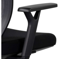 Кресло с подголовником UTFC Профи М-900 черное, пластик КИПрофи01