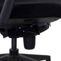 Кресло с подголовником UTFC Профи М-900 черное, пластик КИПрофи01