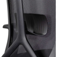 Кресло с подголовником UTFC Профи М-900 черное, пластик КИПрофи01