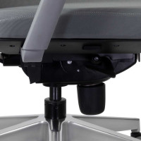 Кресло с подголовником UTFC Профи М-900 серое, пластик КИПрофи02