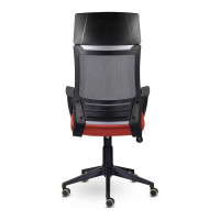 Кресло UTFC М-811 Альт/Alt blackPL Ср S-0421 красное ИКАльт02