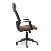 Кресло UTFC М-811 Альт/Alt blackPL Ср S-0412 коричневое ИКАльт04