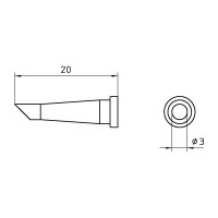 Паяльное жало LT 33CP WELLER 54440877