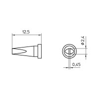 Паяльное жало LT BSL WELLER 54451799