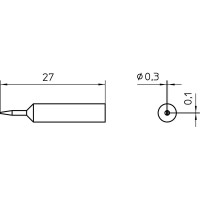 Паяльное жало XNT 1SCNW WELLER 54488199