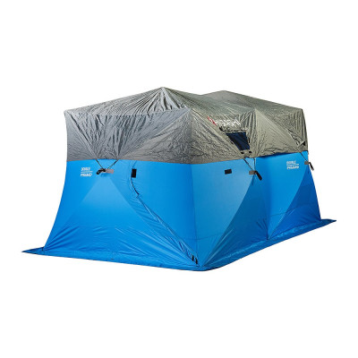 Накидка на половину палатки HIGASHI Double Pyramid Half tent rain cover Grey 05075_3735