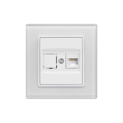 Розетка для сетевого кабеля Vesta Electric Exclusive White FRZ00041017BEL