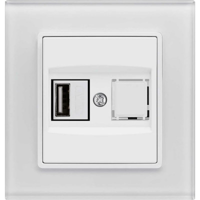 Розетка Vesta Electric Exclusive White FRZ00050501BEL