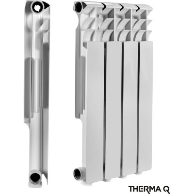 Алюминиевый радиатор МЕТАЛЛСЕРВИС THERMA Q1 500/80 1223456