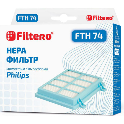 Hepa фильтр FILTERO FTH 74 для Philips 5868