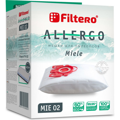 Мешки для пылесосов FILTERO MIE 02 (4) Allergo 5952