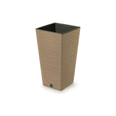 Кашпо Prosperplast DFSH400W4665W выс FURU SQUARE ECO WOOD 067429