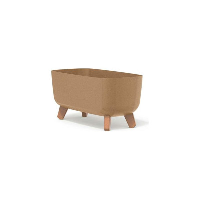 Кашпо Prosperplast DGCL400W4665W на ножках GRACIA CASE ECO WOOD 067358