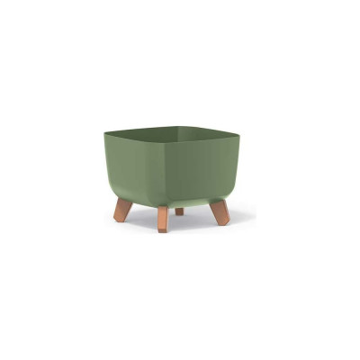 Кашпо Prosperplast DGQL240 5615C на ножках GRACIA SQUARE 067334