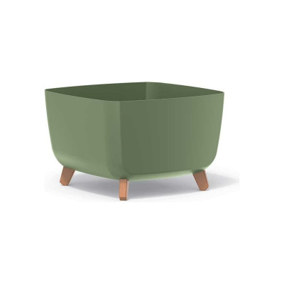 Кашпо Prosperplast DGQL400 5615C на ножках GRACIA SQUARE 067338