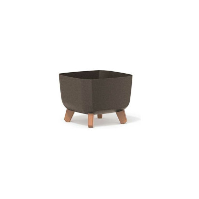 Кашпо Prosperplast DGQL240W 4625W на ножках GRACIA SQUARE ECO WOOD 067351