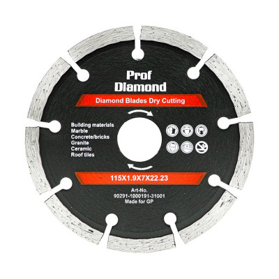 Сегментный диск алмазный TORGWIN Prof Diamond TGS S63141