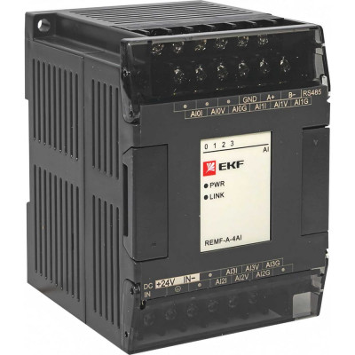 EKF Модуль аналогового ввода REMF 4 PRO-Logic REMF-A-4AI