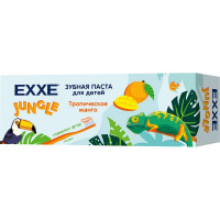 Зубная паста EXXE Манговое мороженое детская, с кальцием, 75 мл, с 6 лет 219598