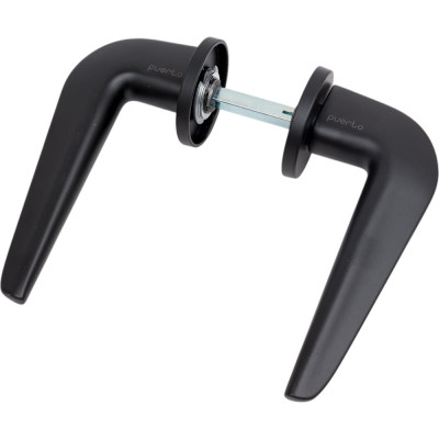 Дверная ручка PUERTO Макиато, серия SLIM, черный INAL 544-06 slim B