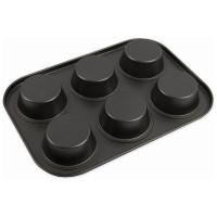 Металлическая форма для кексов, маффинов, капкейков S-Chief 265x188 см серый 609847