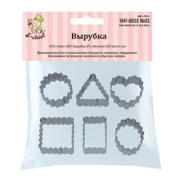 Вырубка для теста S-Chief №01 геометрия, металл 415383