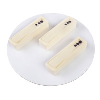 Силиконовая форма для пирожных S-Chief 30x175x28 см лодочки - 6 ячеек 554379