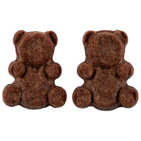 Силиконовая форма для пирожных S-Chief 305x18x18 см мишки - 6 ячеек 591393