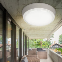 Светодиодный ЖКХ светильник ЭРА SPB-301-2-4K-20 IP20 20Вт 1600Лм 4000К круг, Б0055046