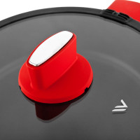 Сотейник с крышкой VENSAL Velours rouge кованый, 24 см VS1026