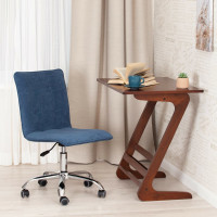 Кресло Tetchair ZERO велюр Clermon, светло-синий, 145 19148