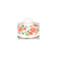 Набор эмалированной посуды СТАЛЬЭМАЛЬ №15 Роза плетистая 3 предмета 2 л, 3 л, 4 л N15B88 ПД2086