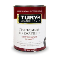 Грунт-эмаль по ржавчине 3 в 1 TURY МС-102 (синяя; 2 кг) T1-00005134