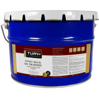 Грунт-эмаль по ржавчине 3 в 1 TURY МС-102 (темно-серая; 11 кг) T1-00002188