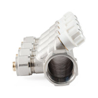 Коллектор с регулировочными вентилями PROFACTOR в/н 1"х4 вых 16 цанга PF MVP 269.4C