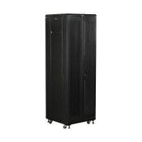 Шкаф TWT 19" Business, 18U 600x600, черный, передняя дверь перфорированная, задняя дверь распашная перфорированная CBB-18U-6x6-P1 TWT-CBB-18U-6x6-P1