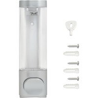 Дозатор для мыла Puff 8105S, 250 мл, хром, ABS-пластик 1402.019