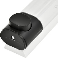 Дозатор для мыла Puff 8105Bl, 250 мл, черный, ABS-пластик 1402.02