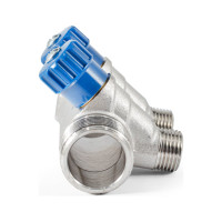 Коллектор с регулировочными вентилями PROFACTOR в/н 1" х 2 вых 1/2"нар PF MV 269.2