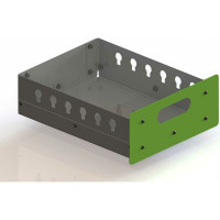 Стол-верстак Metalex c одной тумбой 950x1400x400 мм SVTI951440