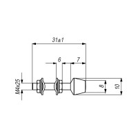 Прижим для станка KUKAMET, усилие 52 кг 111-0