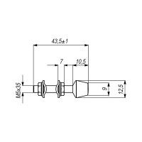 Прижим для станка KUKAMET, усилие 100 кг 111-1