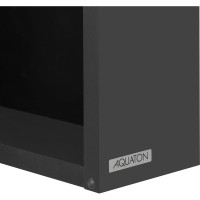 Зеркальный шкаф AQUATON Сохо 60 графит, левый 1A258302AJA0L